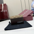 Gucci Brown Leather Card Holder