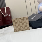 Gucci Brown Canvas & Leather Wallet