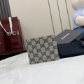 Gucci Canvas & Leather Wallet