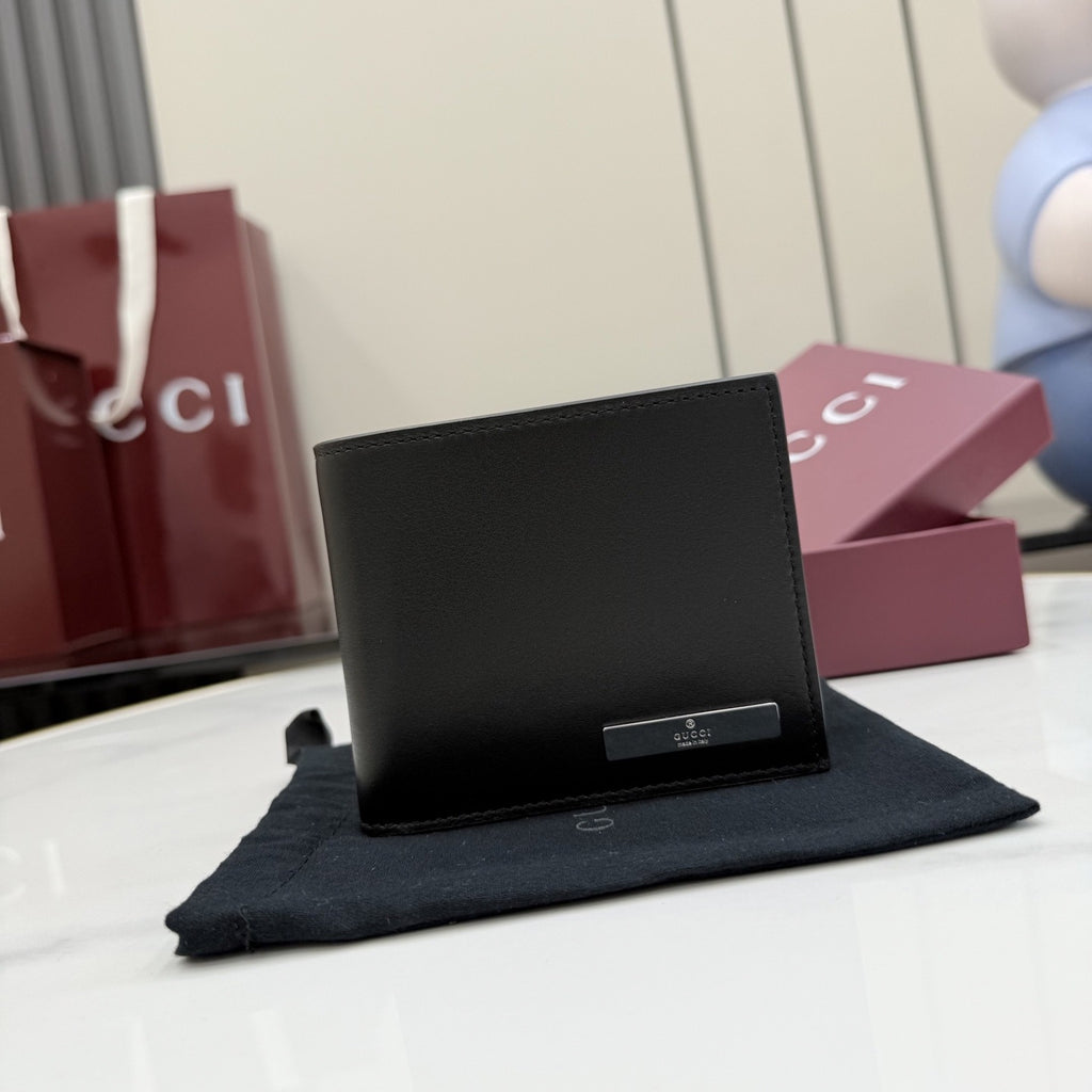 Gucci Black Leather Wallet