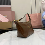 Miu Miu Patent Leather Logo Handbag