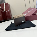 Gucci Brown Leather Card Holder