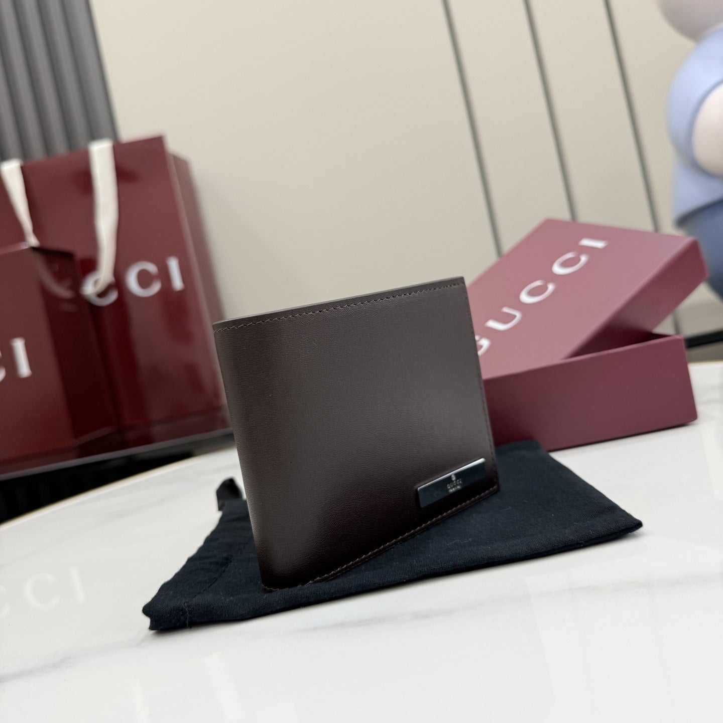 Gucci Black Leather Wallet