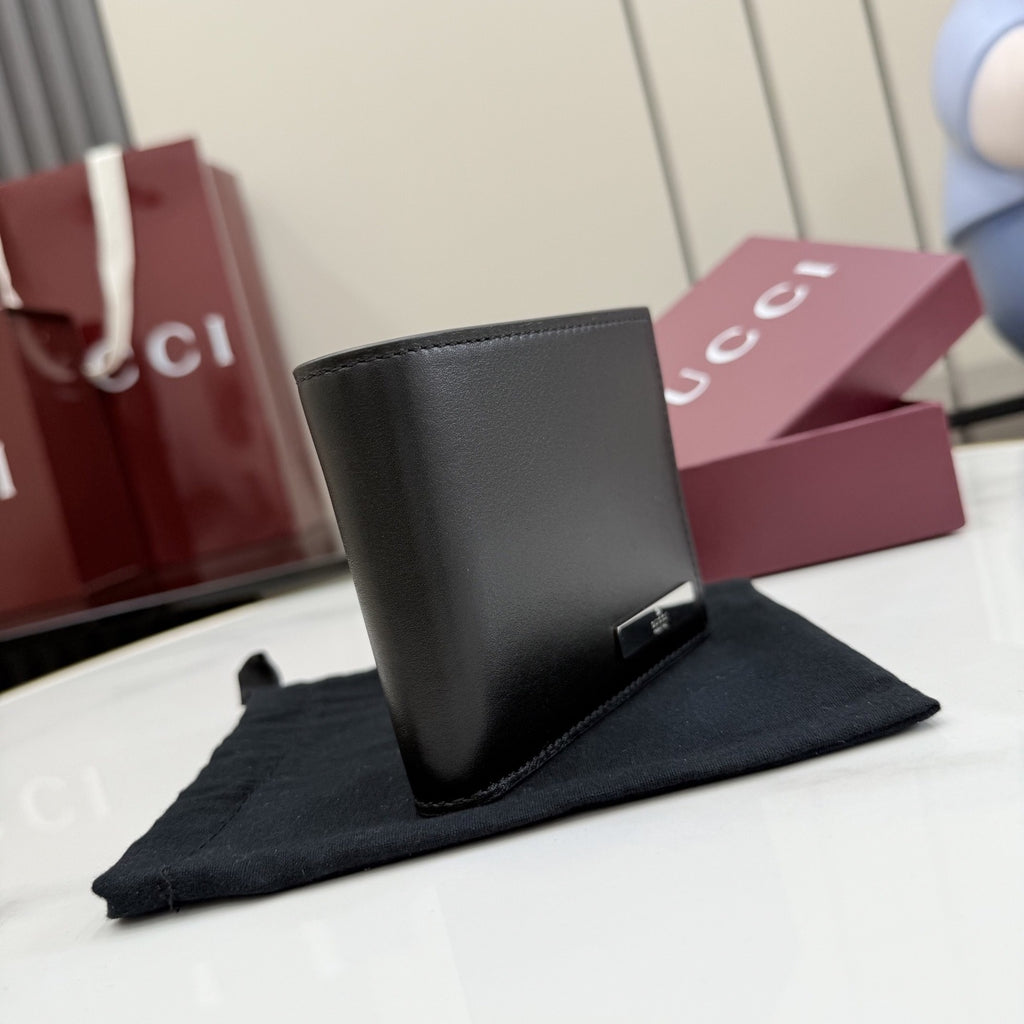 Gucci Black Leather Wallet