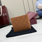 Gucci Brown Leather Logo Wallet