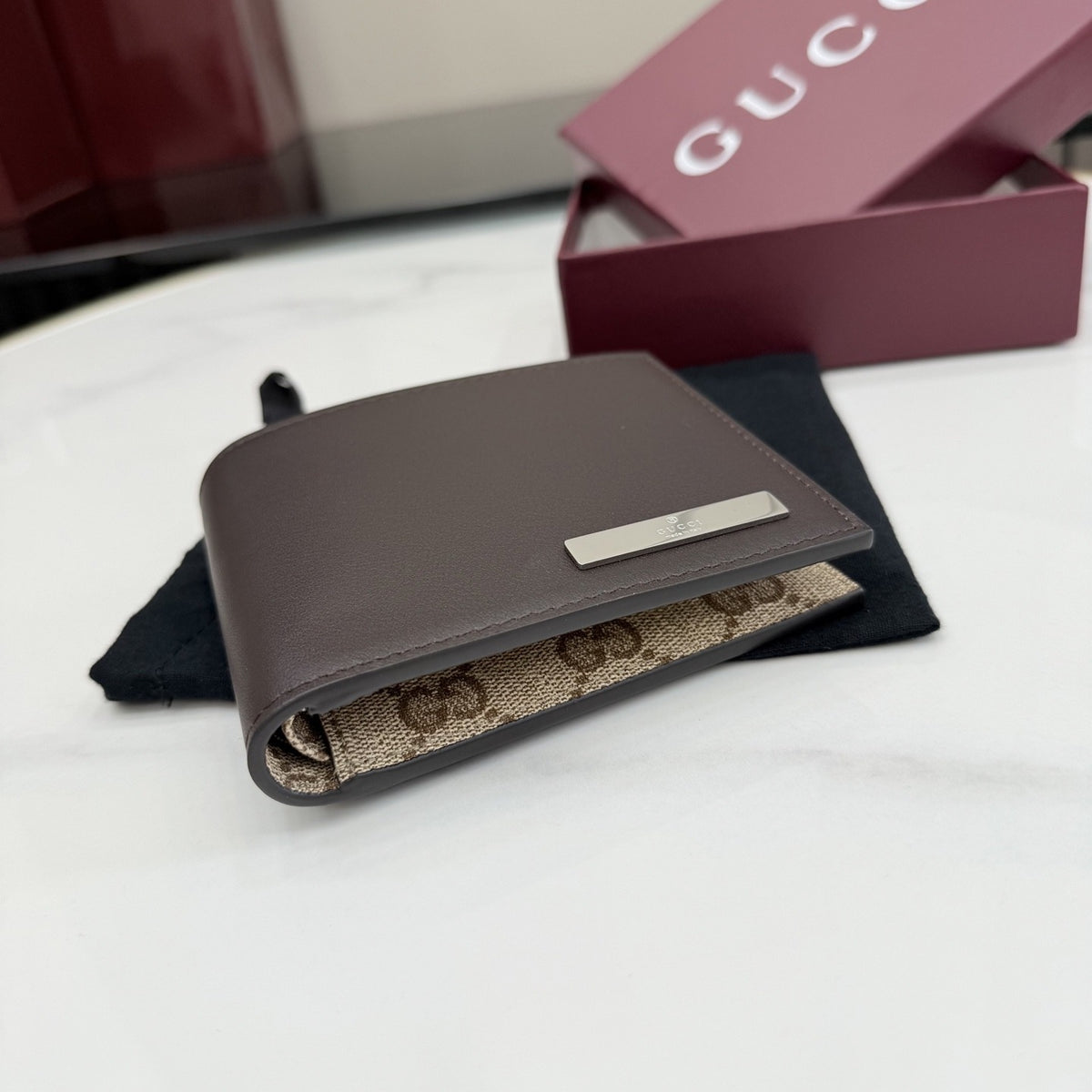 Gucci Brown Leather Wallet