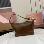 Miu Miu Patent Leather Logo Handbag