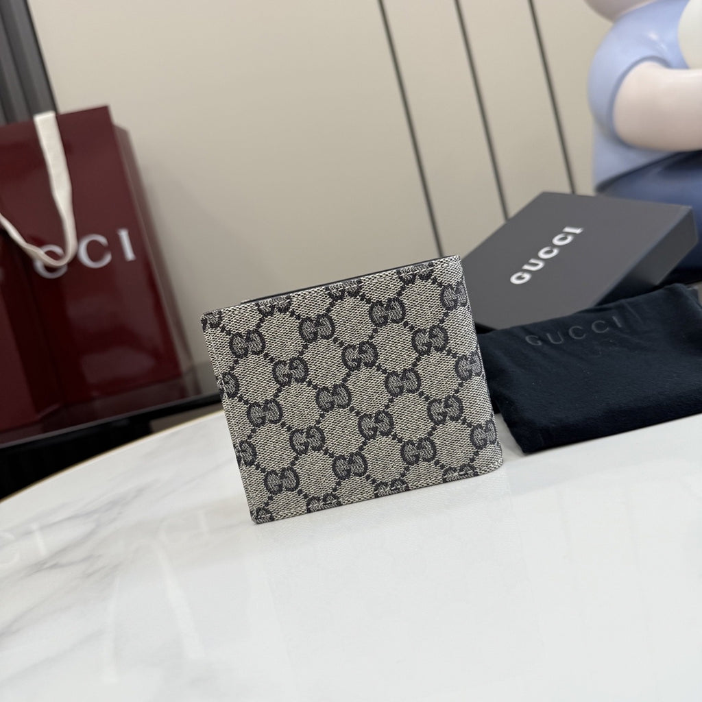 Gucci Canvas & Leather Wallet