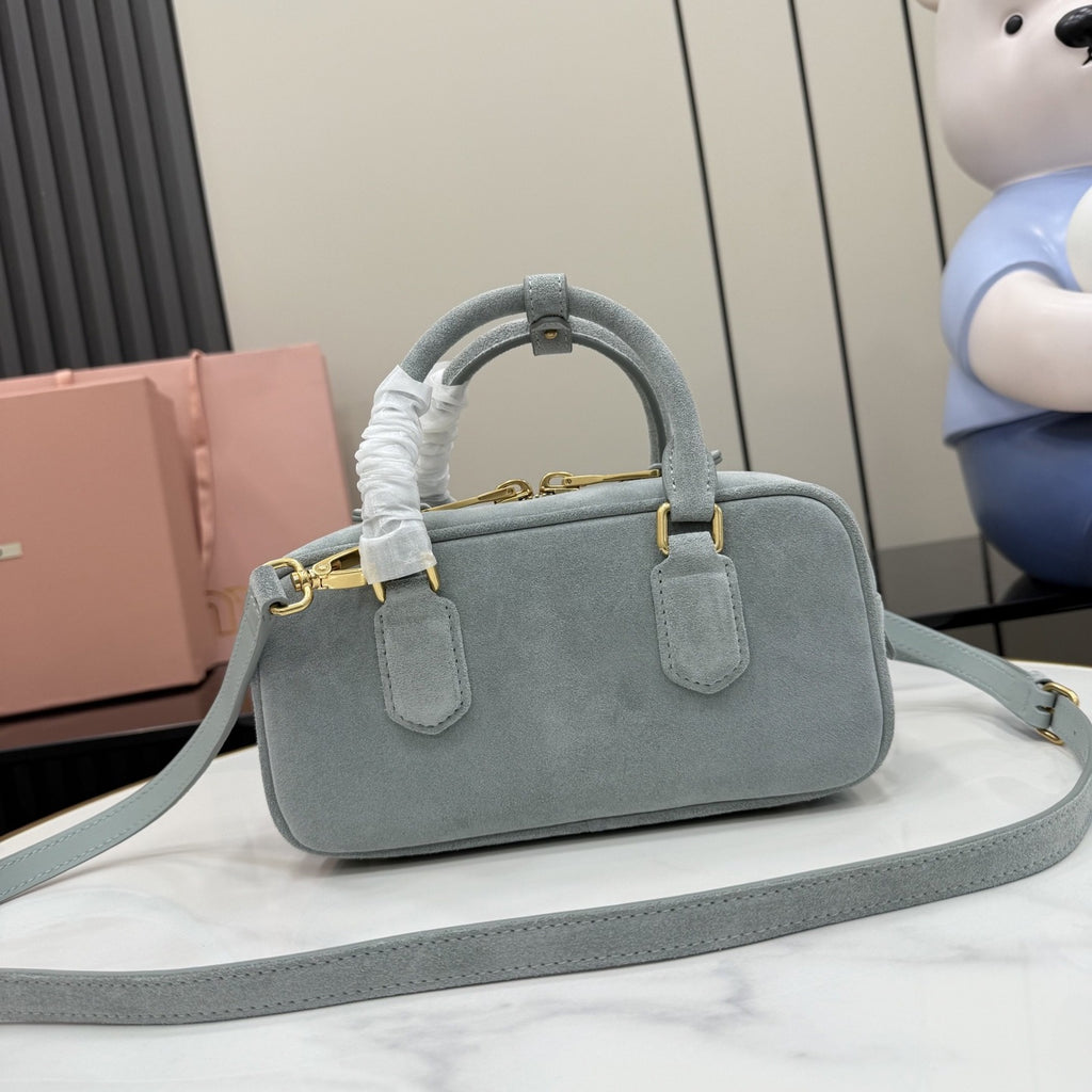 Miu Miu Leather Logo Handbag