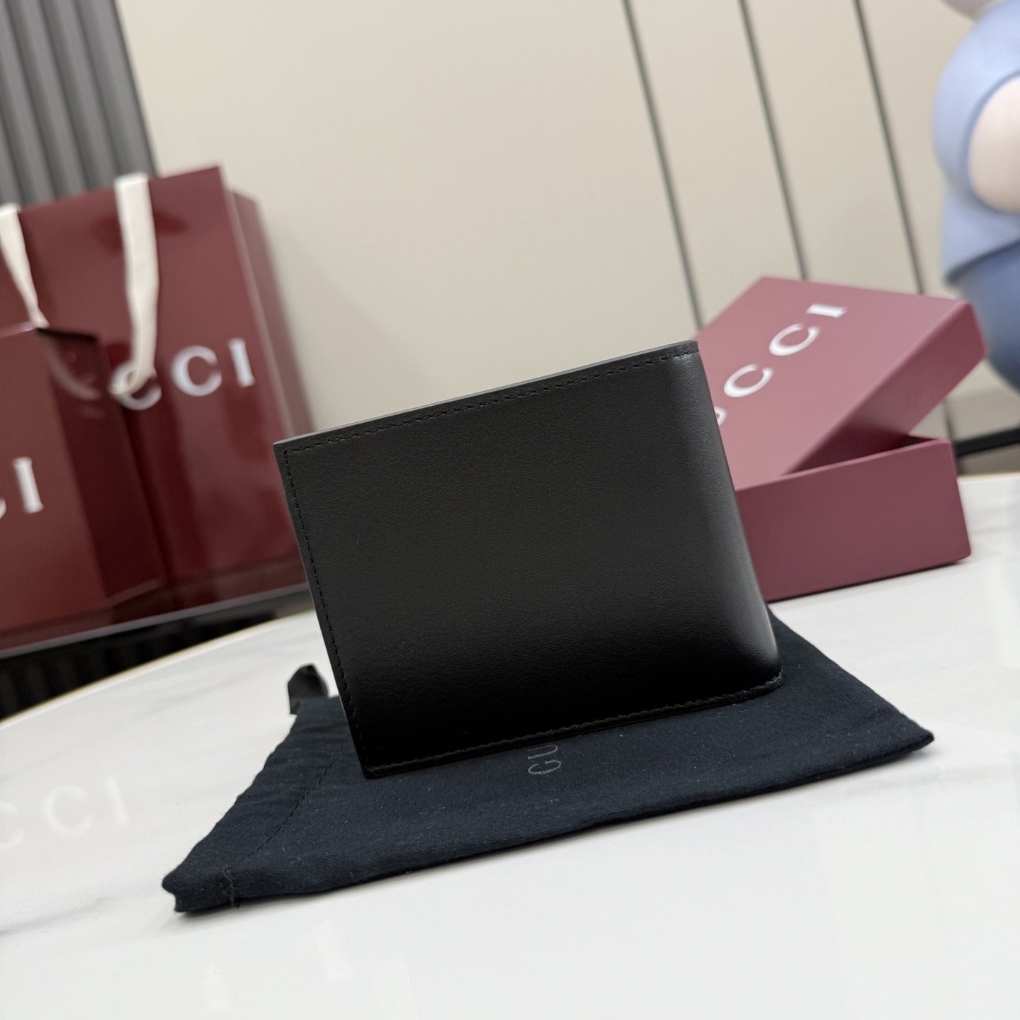 Gucci Black Leather Wallet