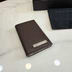 Gucci Brown Leather Card Holder