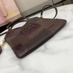 Miu Miu Leather Logo Tote Bag