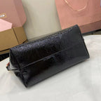 Miu Miu Patent Leather Logo Handbag