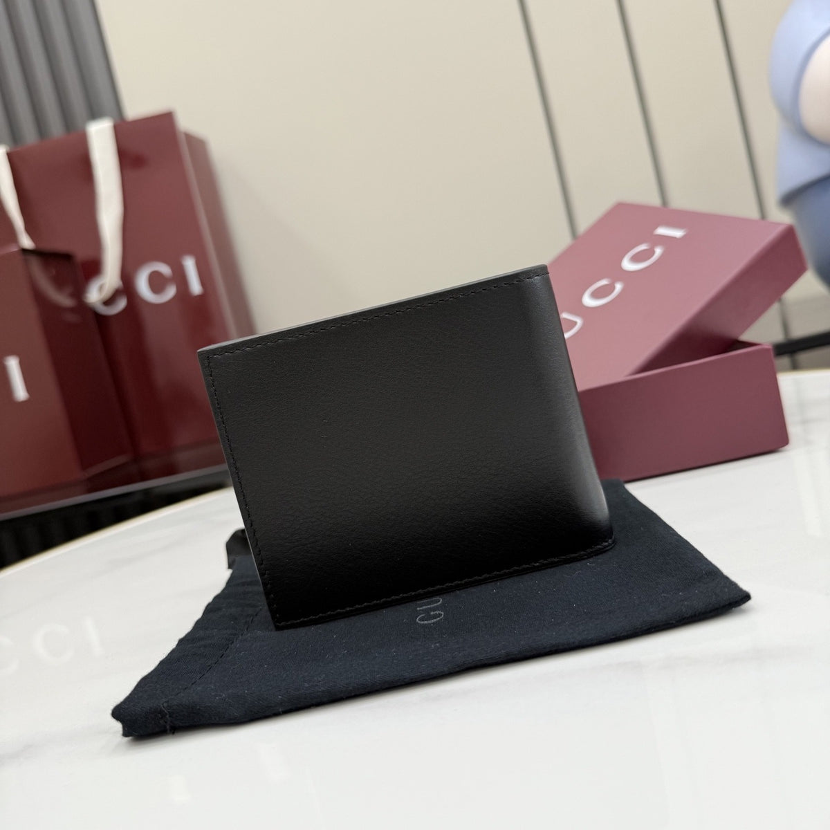 Gucci Black Leather Wallet