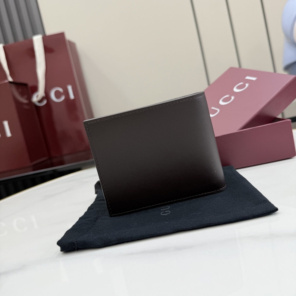 Gucci Brown Leather Wallet