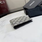 Gucci Canvas & Leather Wallet