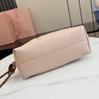 Miu Miu Pink Leather Bow Shoulder Bag