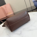 Miu Miu Patent Leather Logo Handbag