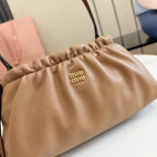 Miu Miu Leather Bow Shoulder Bag