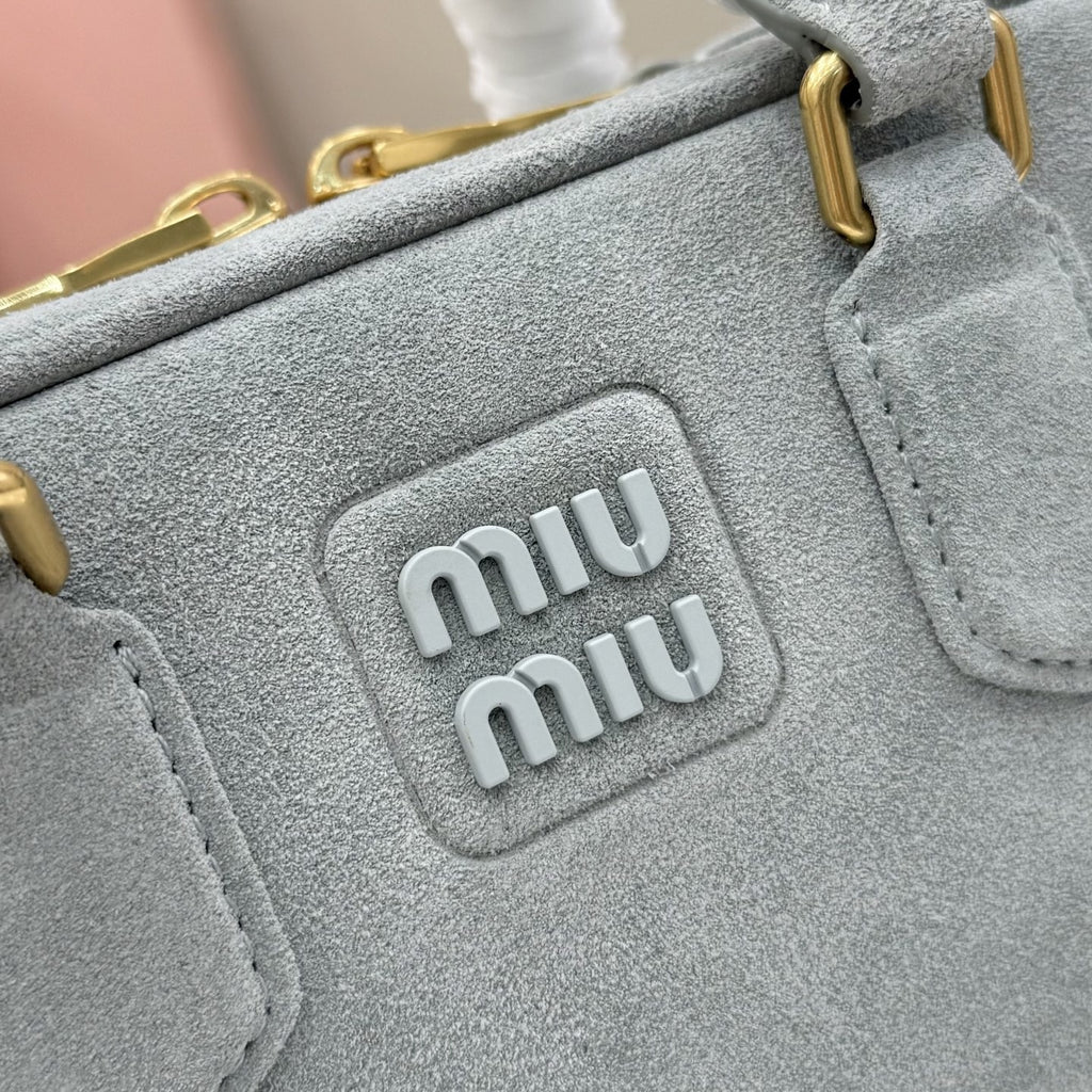 Miu Miu Leather Logo Handbag