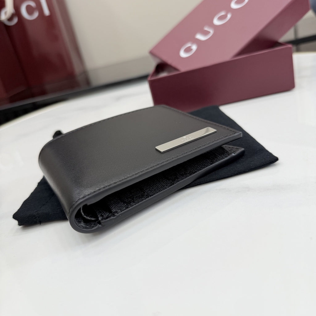 Gucci Black Leather Wallet
