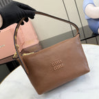 Miu Miu Patent Leather Logo Handbag