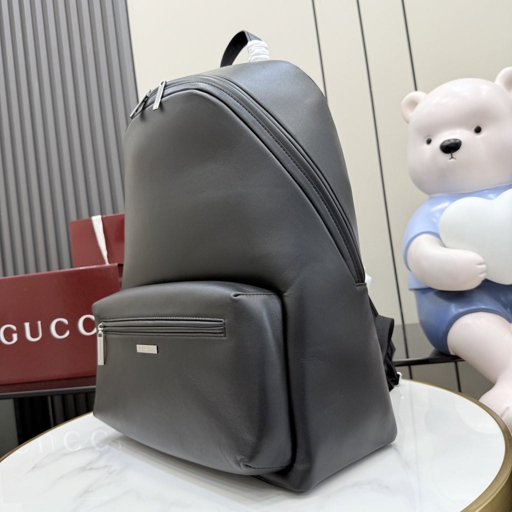 Gucci Black Zip Backpack