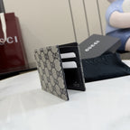 Gucci Canvas & Leather Wallet