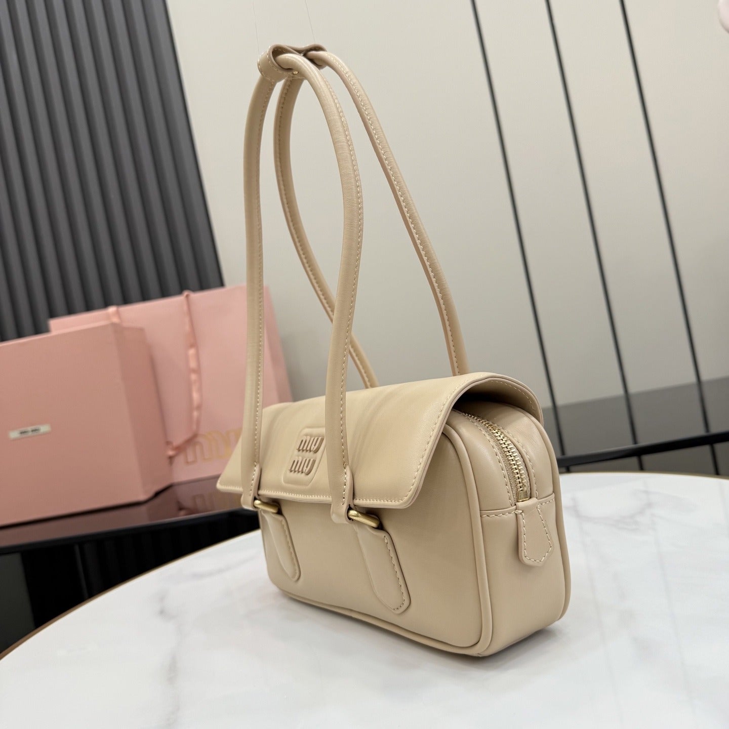 Miu Miu Yellow Handbag