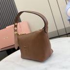 Miu Miu Patent Leather Logo Handbag