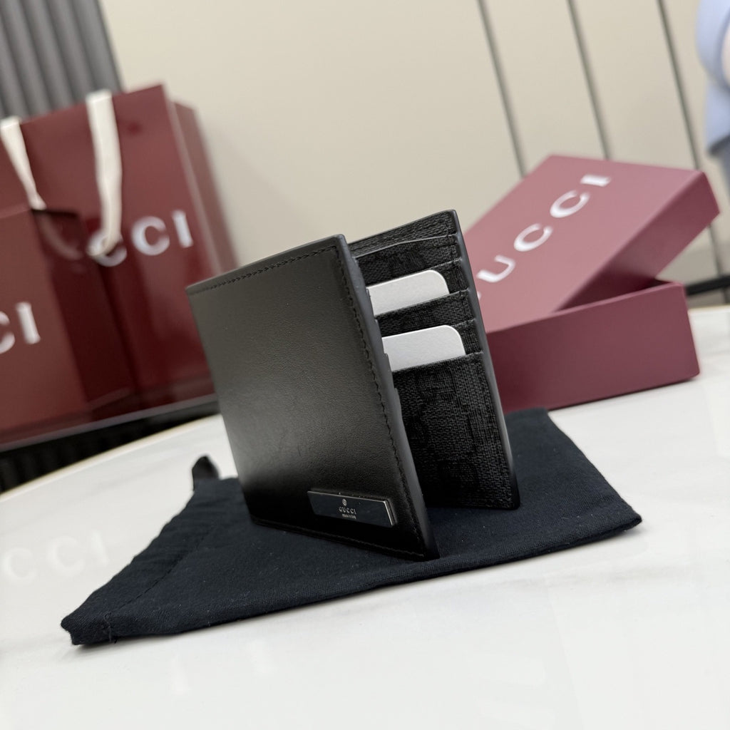 Gucci Black Leather Wallet