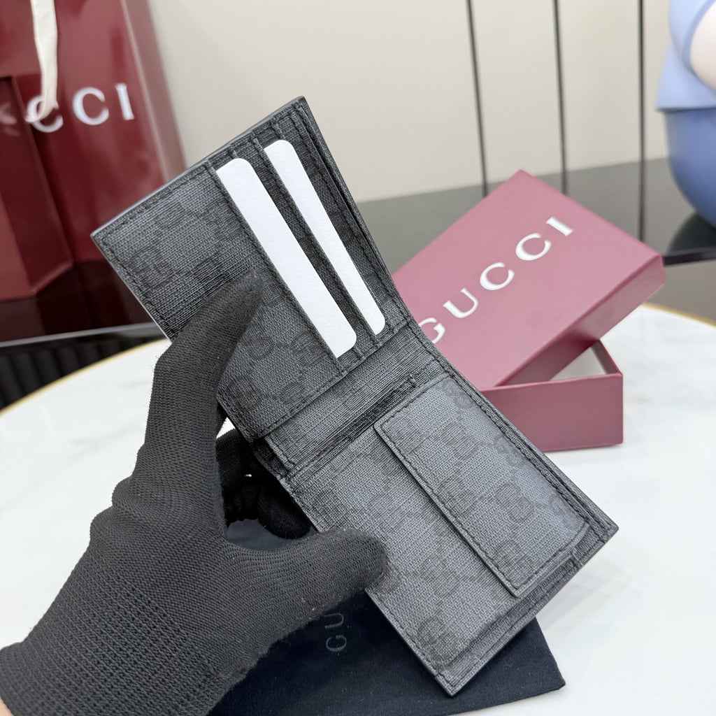 Gucci Black Leather Wallet