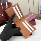 Gucci Brown Leather Logo Wallet