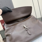Gucci Brown Lambskin Leather Jackie 1961 Crossbody Bag