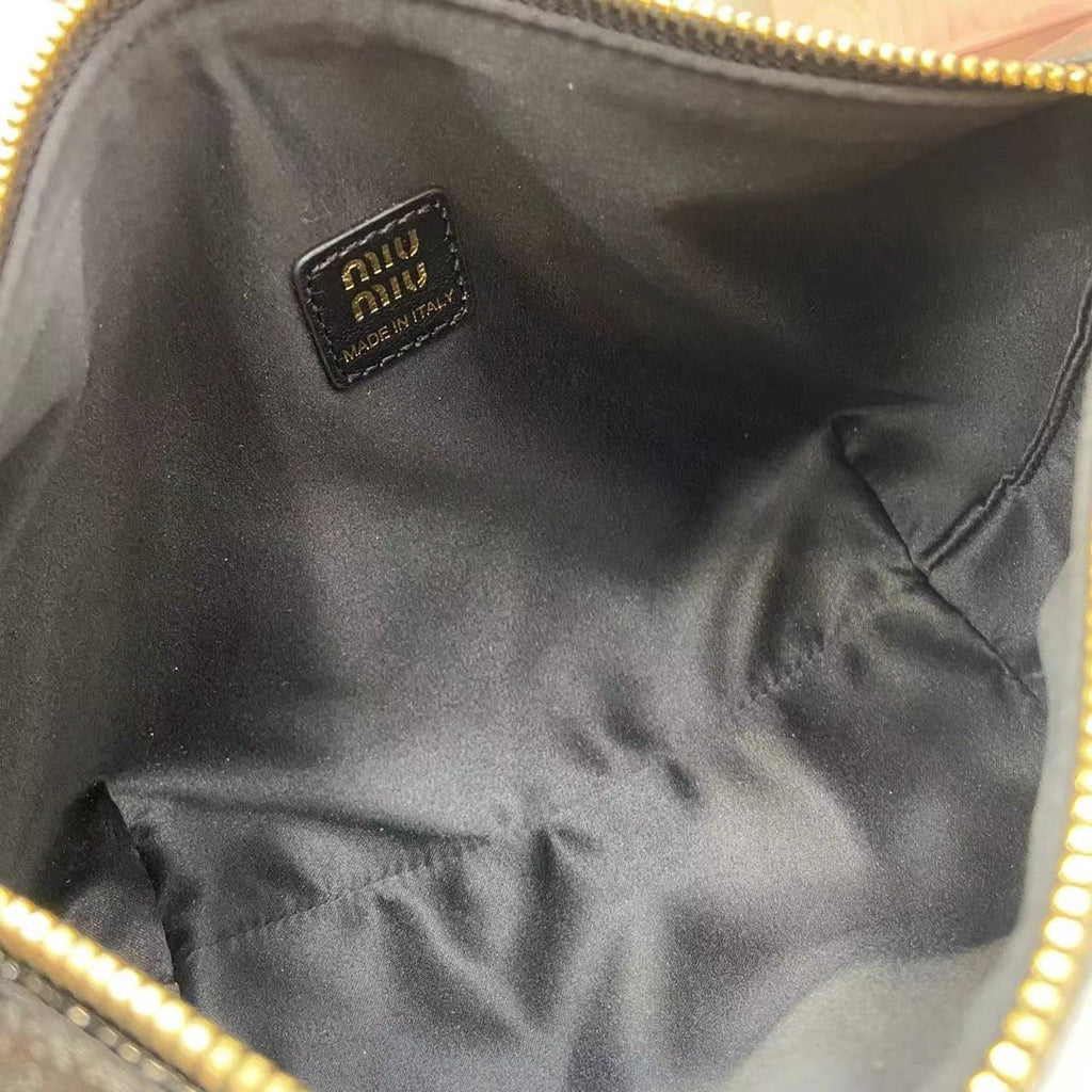 Miu Miu Patent Leather Logo Handbag