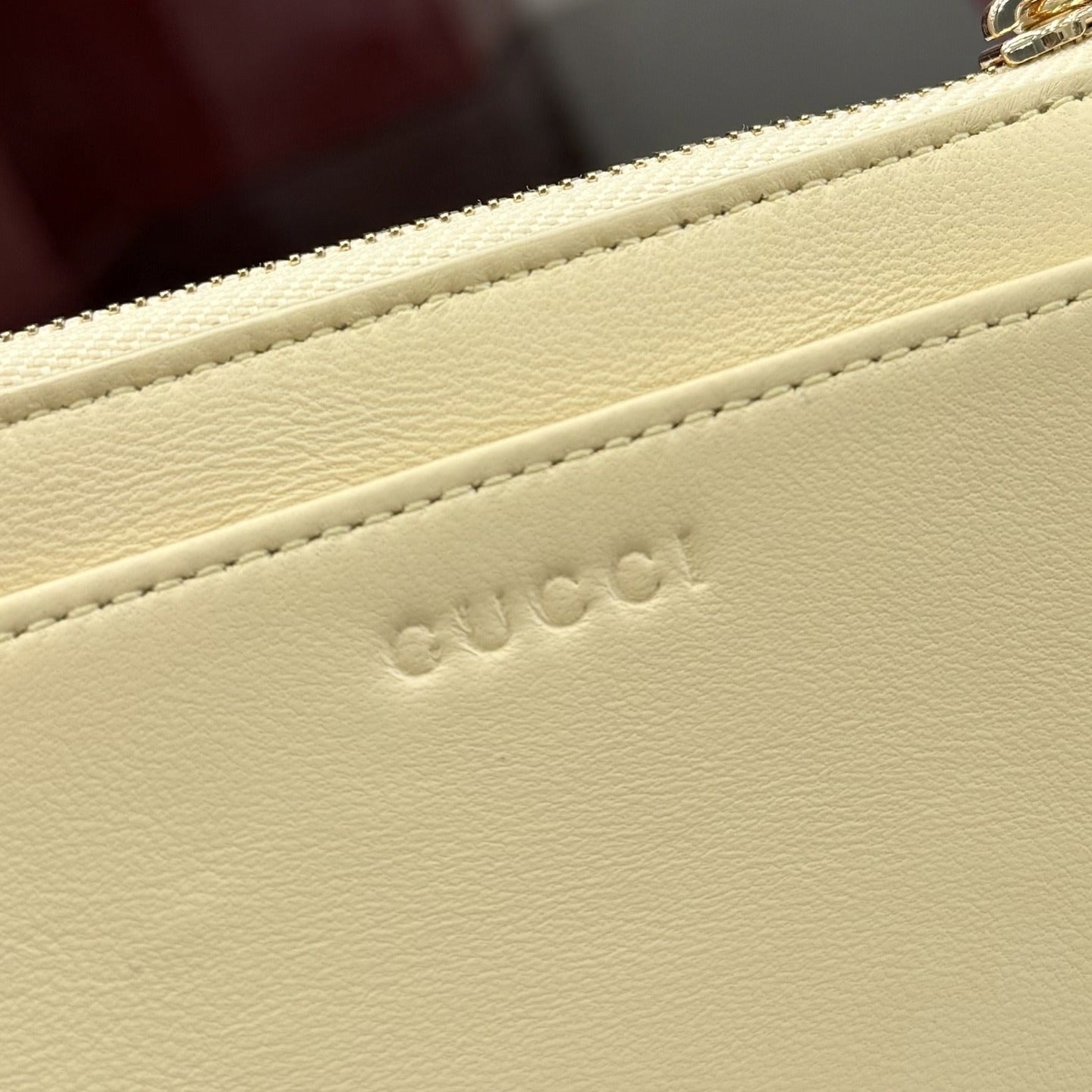 Gucci Black Leather GG Marmont Key Case