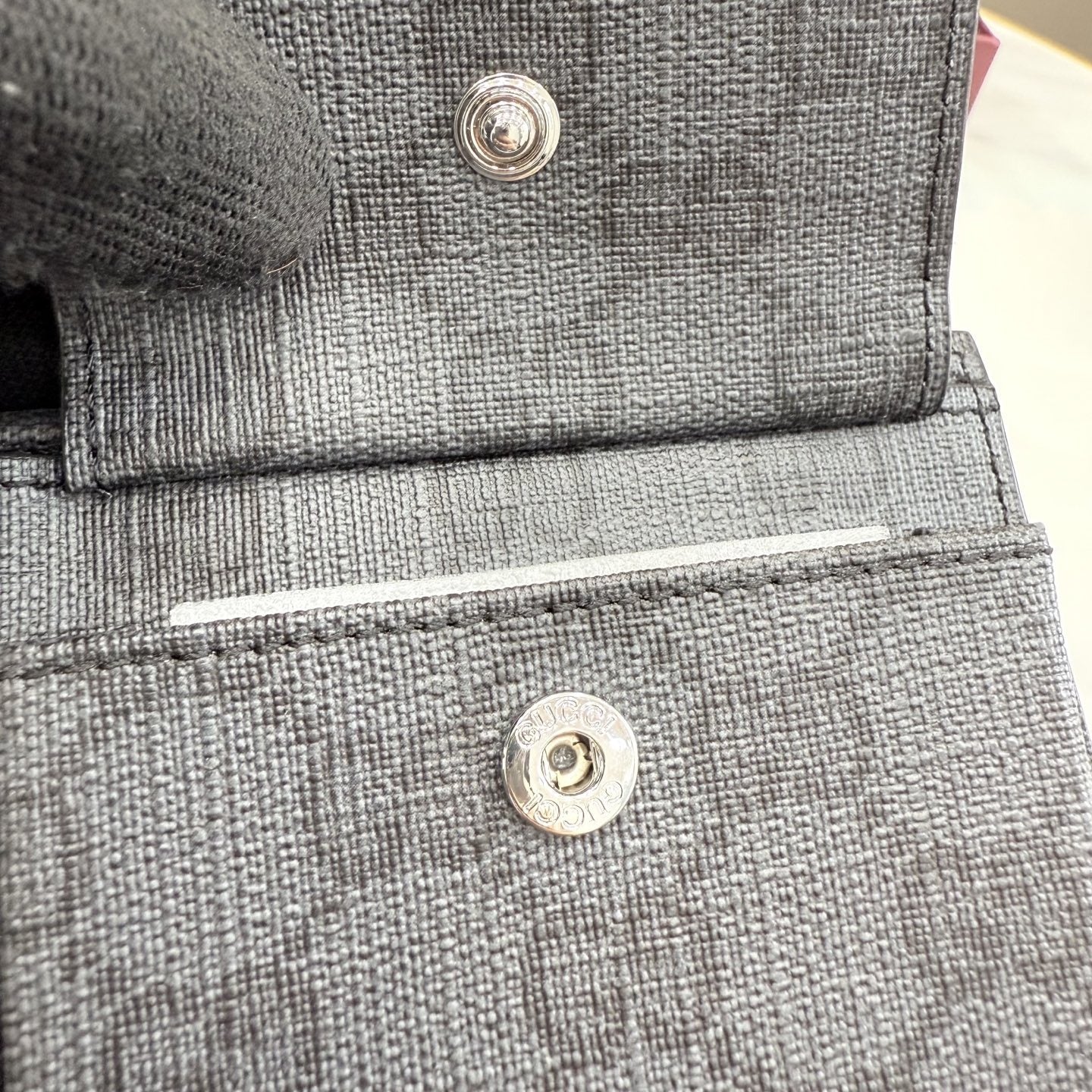 Gucci Black Leather Wallet