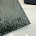 Gucci Green Leather Logo Handbag