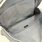 Gucci Black Canvas & Leather Vintage-Finish Backpack