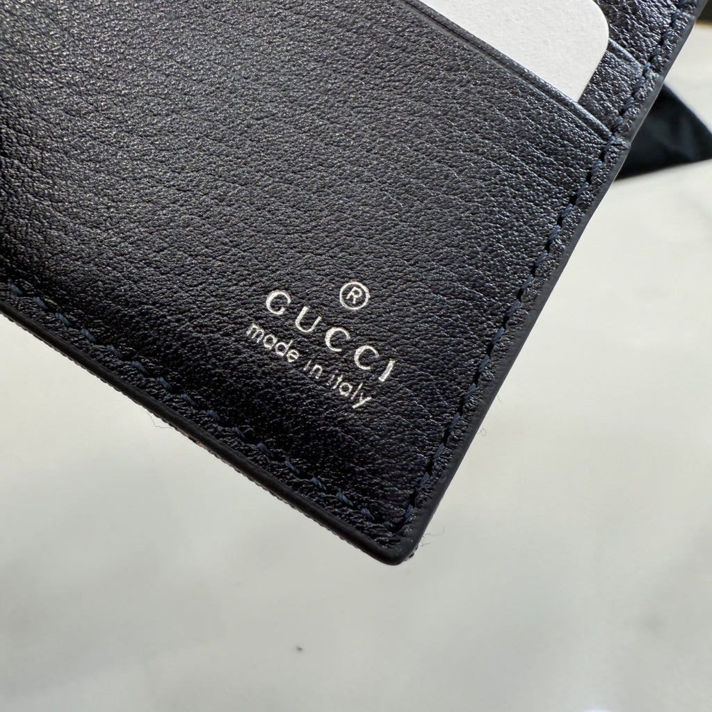 Gucci Canvas & Leather Wallet