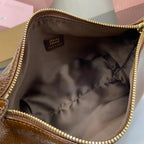 Miu Miu Patent Leather Logo Handbag