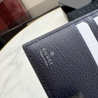 Gucci Canvas & Leather Logo Wallet