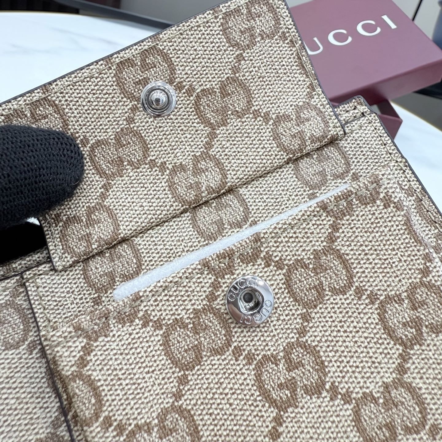 Gucci Black Leather Wallet
