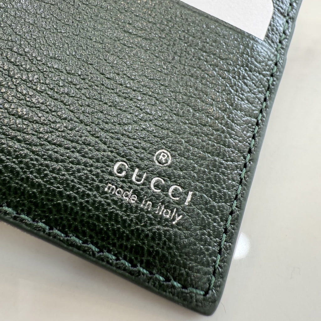 Gucci Brown Canvas & Leather Wallet