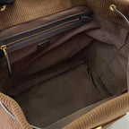 Gucci Corduroy & Calfskin Leather Backpack