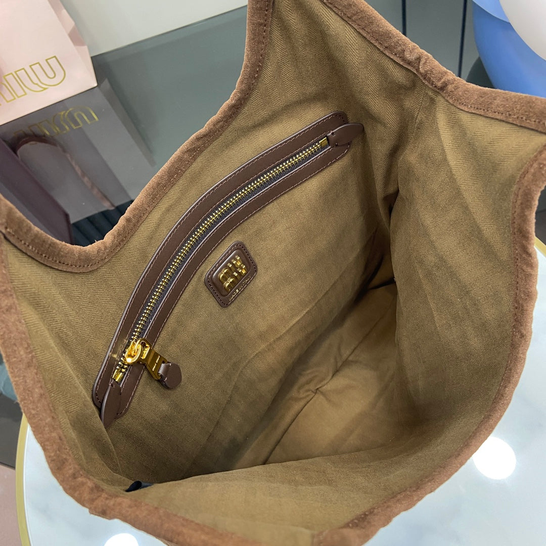 Brown Canvas Tote Bag