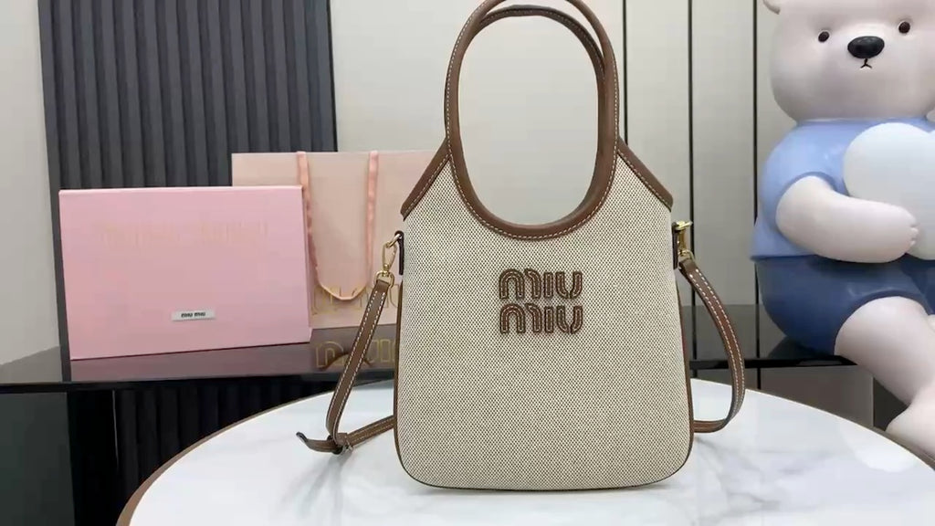 Brown Canvas Tote Bag