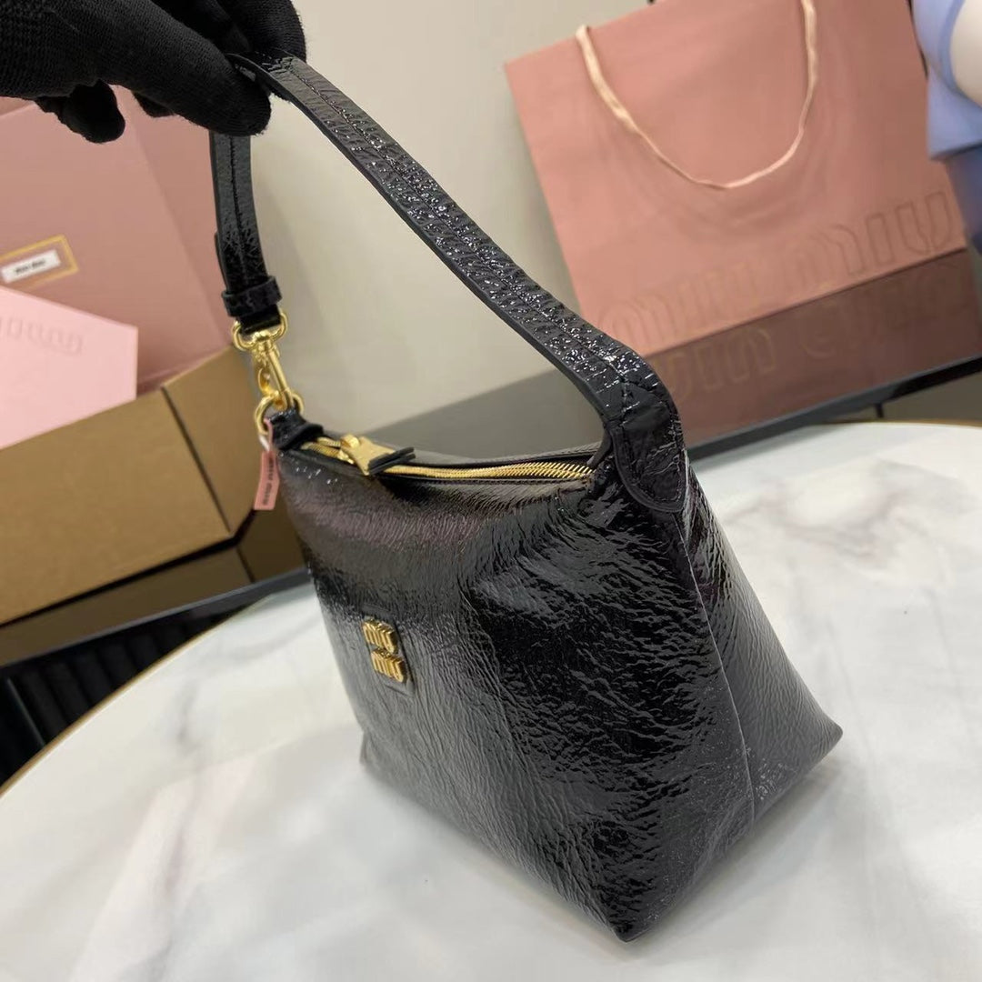 White Leather Handbag