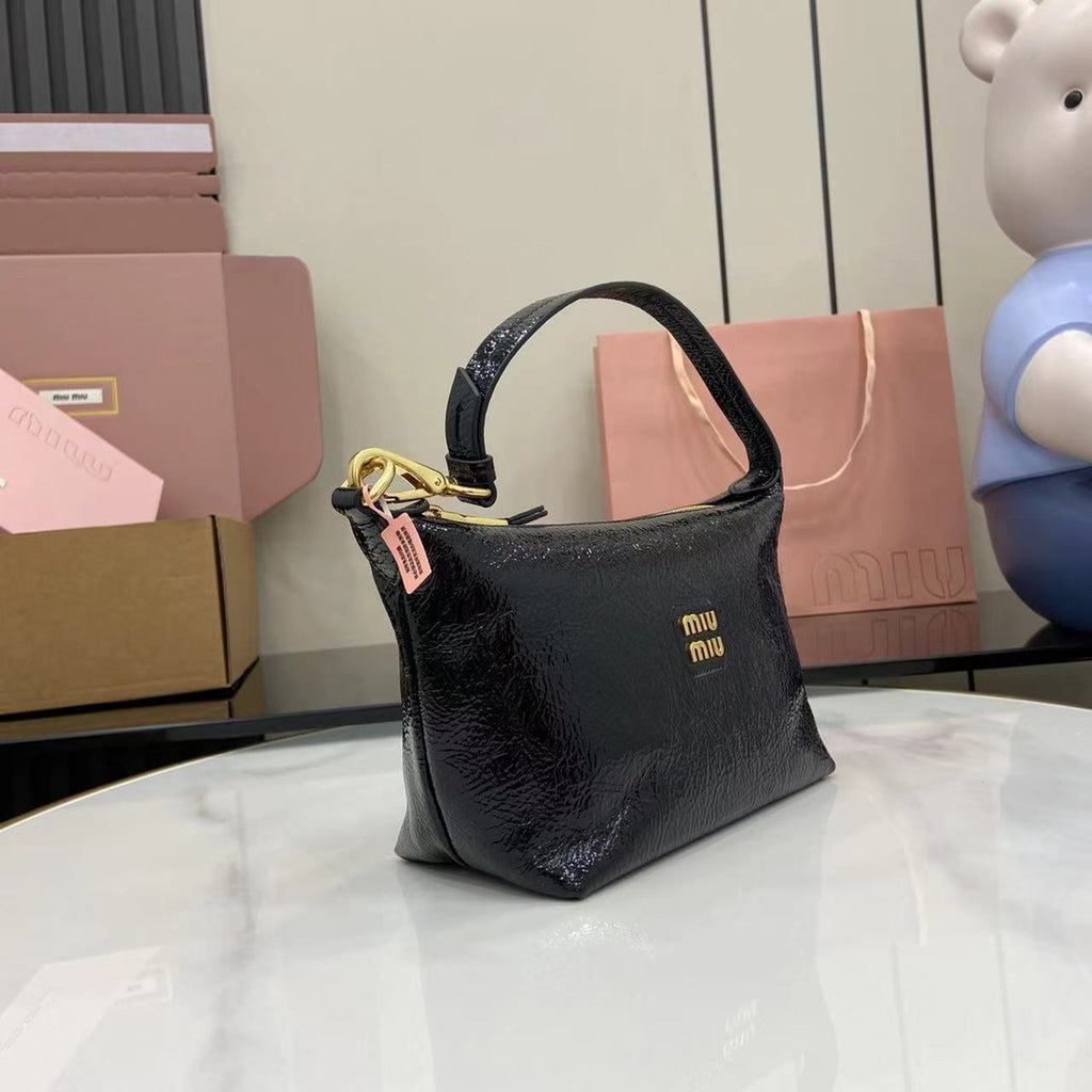White Leather Handbag