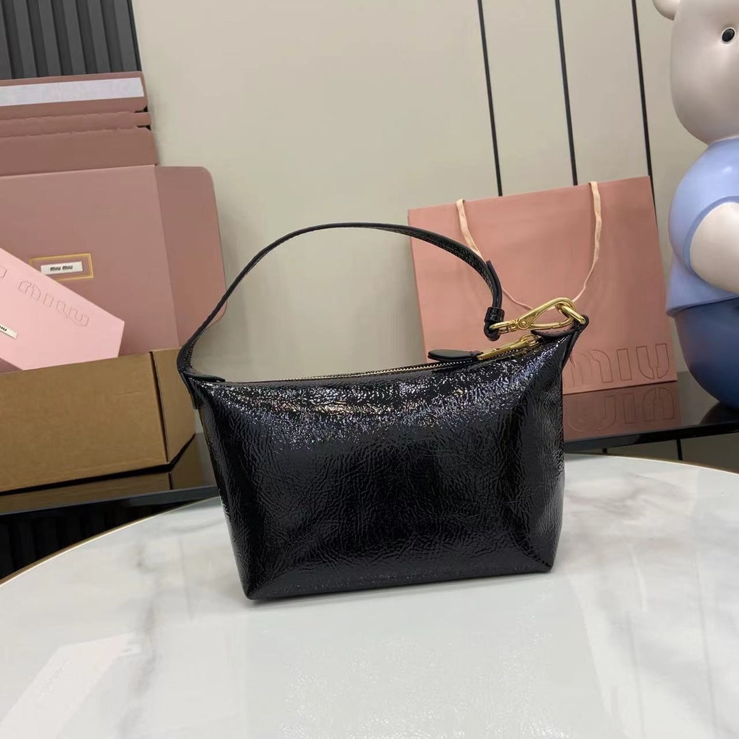 White Leather Handbag